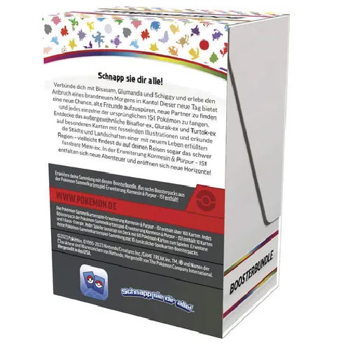 Crimson & Crimson: 151 Booster Bundle (DE)