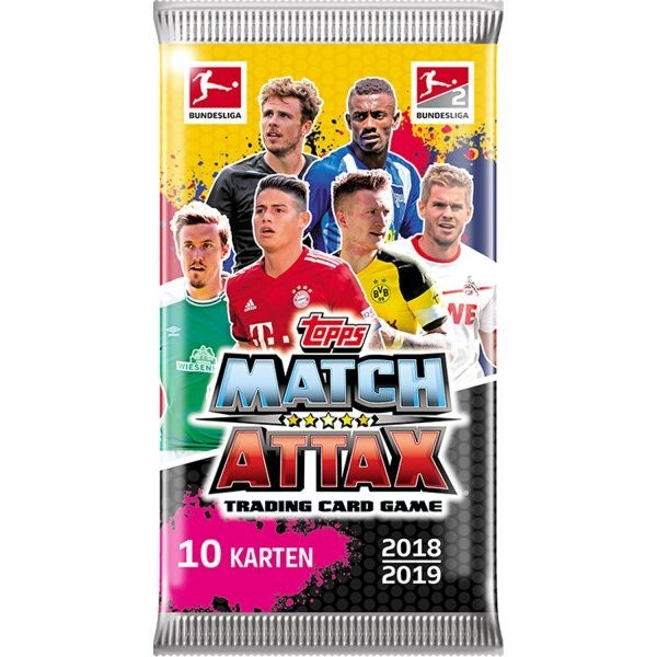 Topps Match Attax Bundesliga 2018/2019 Booster Pack