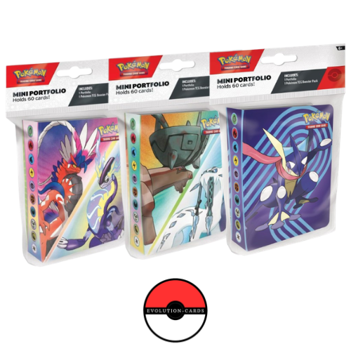 Pokémon Mystery Mini Portfolio (mit Booster) (ENG)