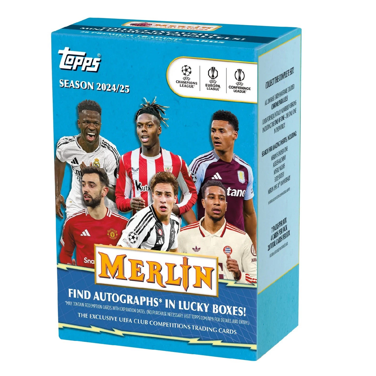 Topps Merlin UCC Value Blaster Box Season 2024-25
