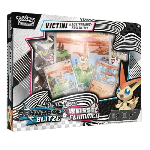 Schwarze Blitze Weisse Flammen Victini Kollektion (DE)
