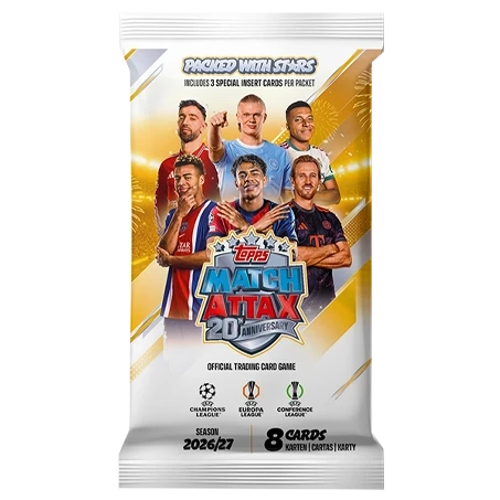 Topps Match Attax Champions League 2026/2027 Booster Pack