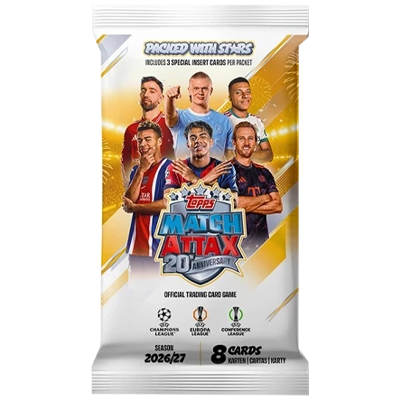 Topps Match Attax Champions League 2026/2027 Booster Pack