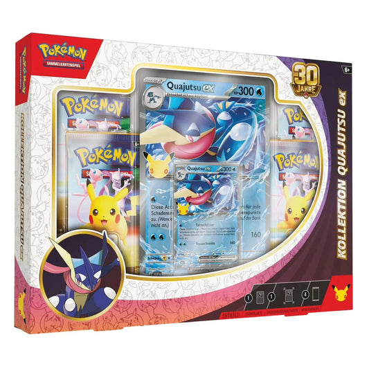 Pokémon 30 Jahre - Quajutsu ex Kollektion (DE)
