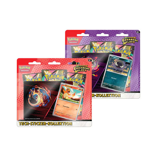 Erhabene Helden 3 Pack Tech Sticker Blister (DE)