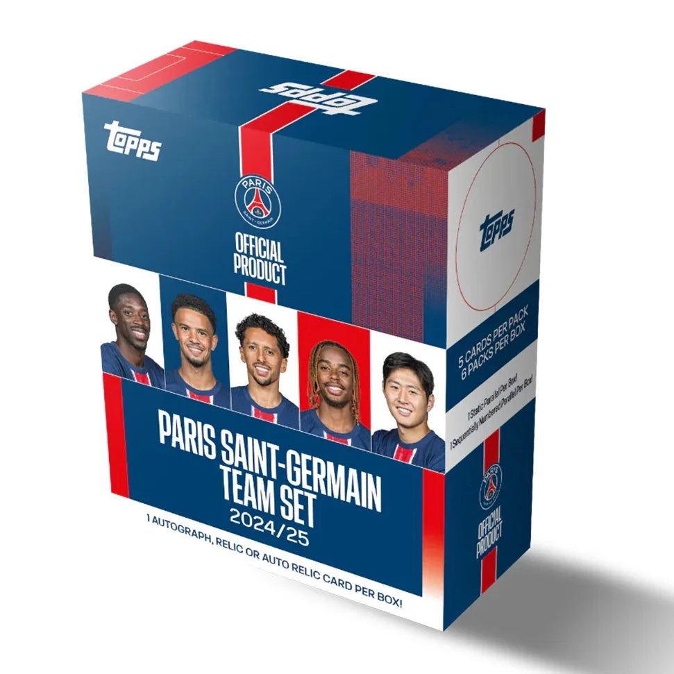 Topps PSG Paris Saint-Germain Team Set 2024/25
