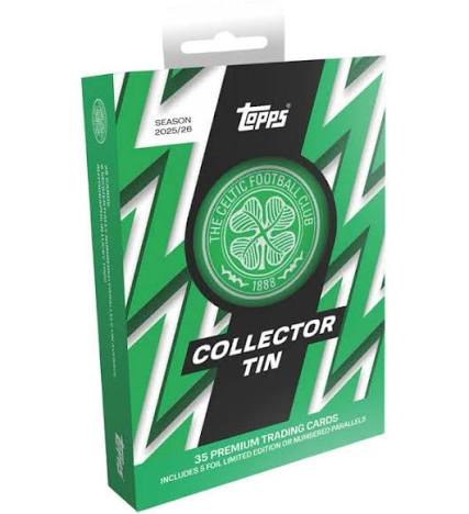 Topps Celtic Glasgow 2025/26 - Collector Tin