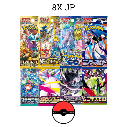 Pokémon 8x Mystery Booster Pack Bundle (JP)