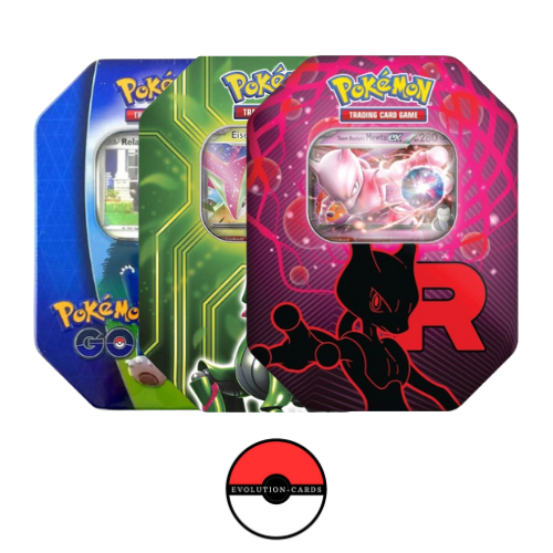 Pokémon Mystery Tin Box (DE & ENG)