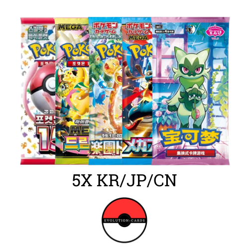 Mystery Booster Packs - Korean + Japanese